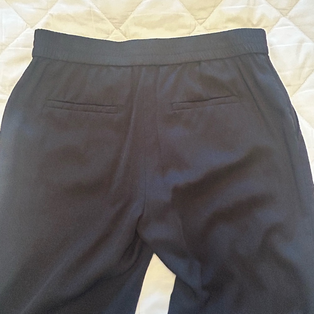 LOFT black Wide-Leg Pants - Picture 7 of 8